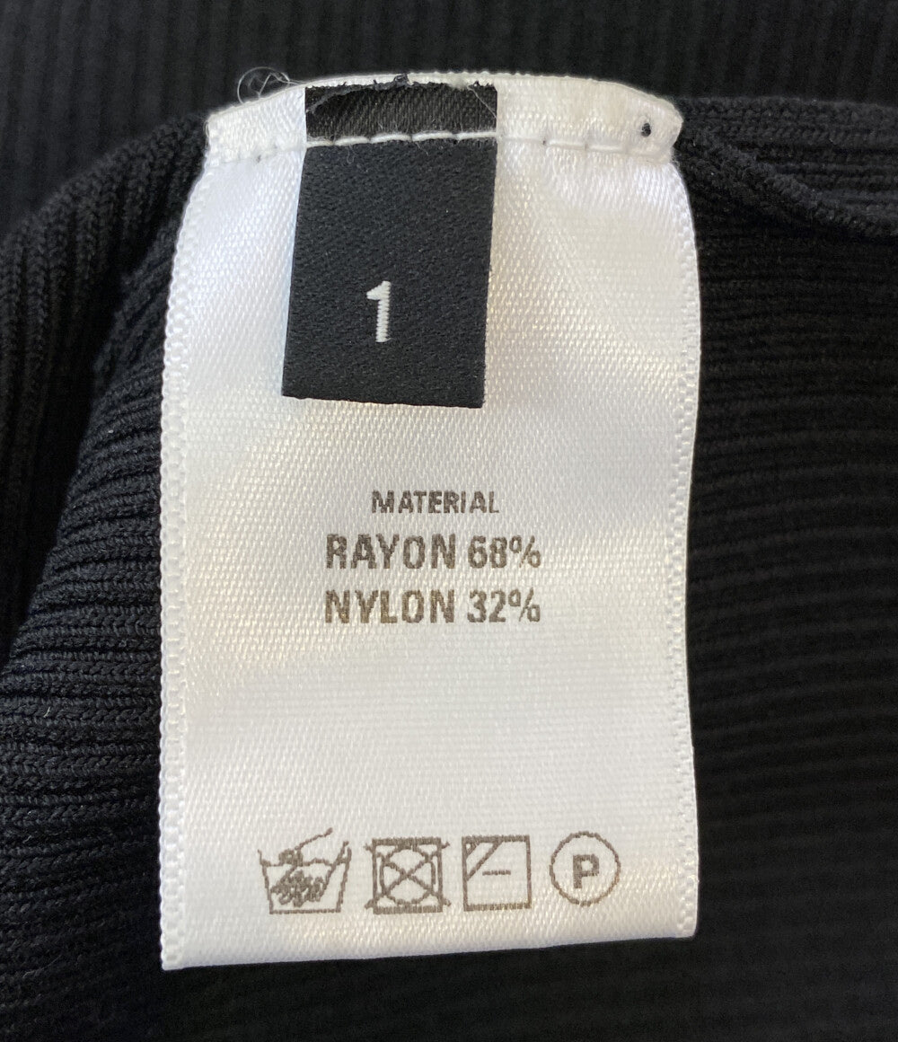 美品 HYEIN SEO ヘインソ デタッチド スリーブ ミニワンピース リブニット レディース SIZE 1