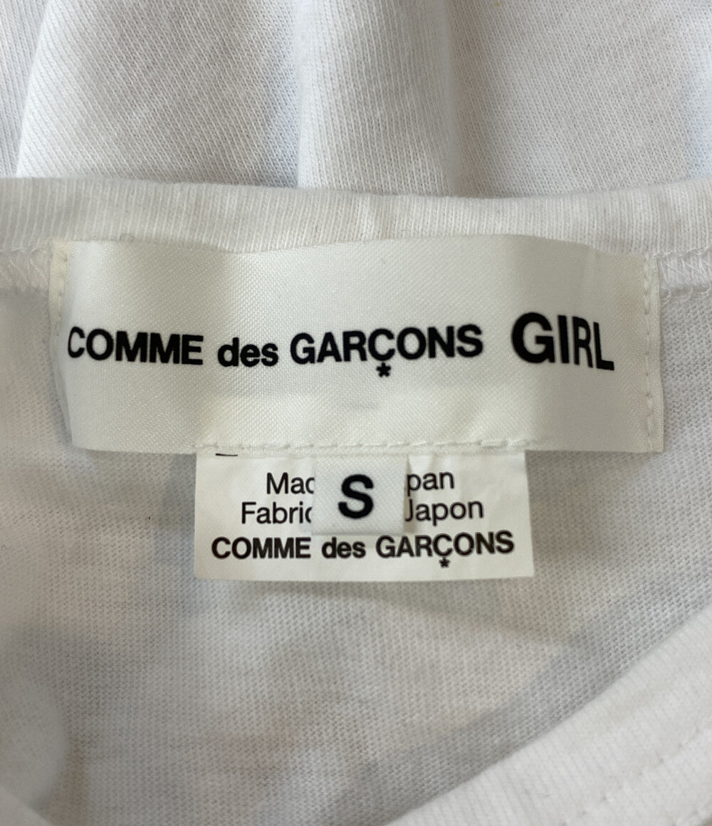 COMME des GARCONS GIRL コムデギャルソンガール 半袖Ｔシャツ イチゴ ロゴプリントカットソー 25SS NO-T011 レディース SIZE S