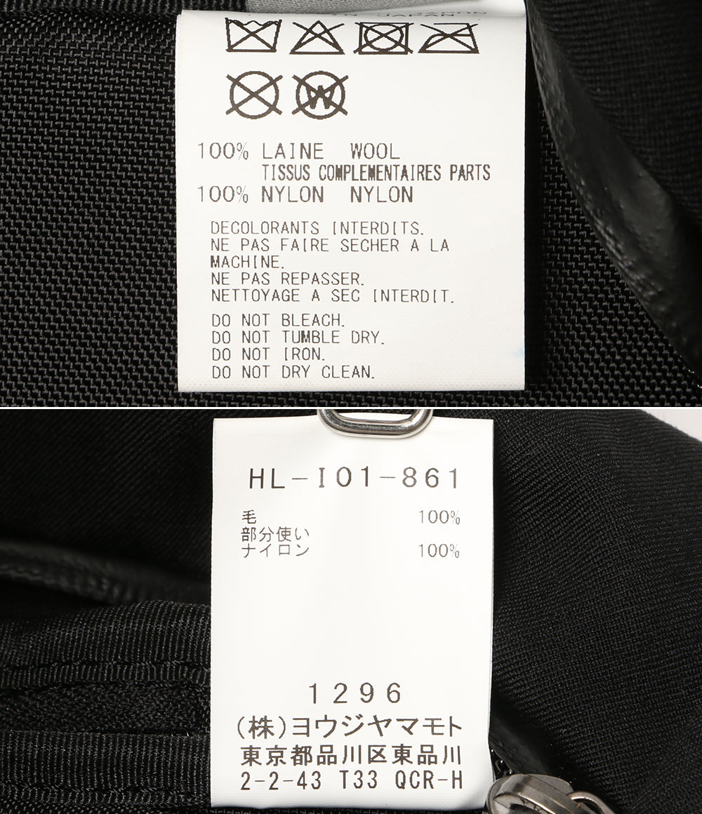 YOHJI YAMAMOTO POUR HOMME バックパック HL-I01-861 メンズ ヨウジヤマモトプールオム