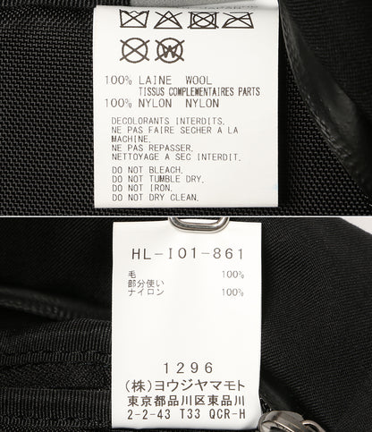 YOHJI YAMAMOTO POUR HOMME バックパック HL-I01-861 メンズ ヨウジヤマモトプールオム