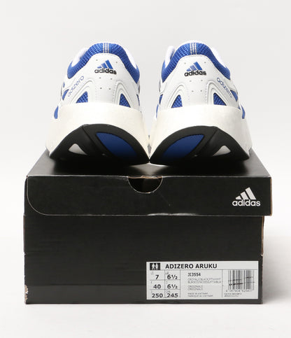 美品 adidas スニーカー Adizero Aruku Royal Blue JI3554 メンズ SIZE 25cm アディダス