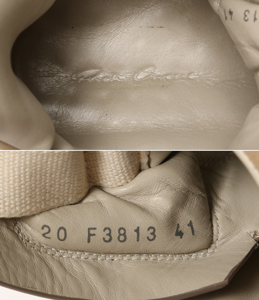 Rick Owens スニーカー MAXIMAL RUNNER F3813 メンズ SIZE 41 リックオウエンス