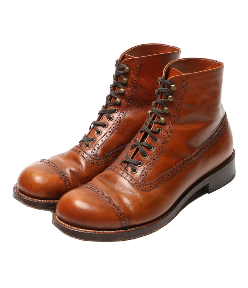 ラッセルモカシン チャッカブーツ ブラック メンズ SIZE 8 RUSSELL