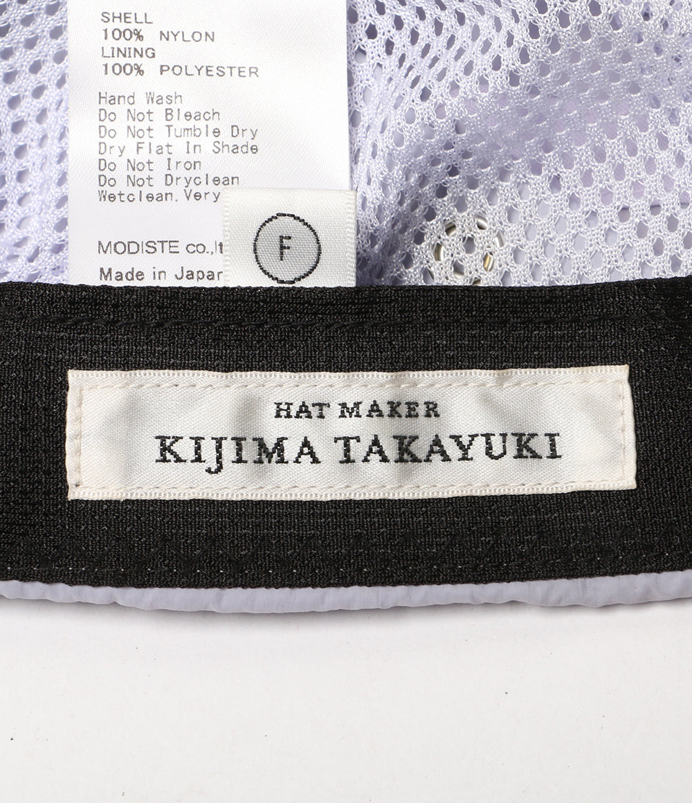 KIJIMA TAKAYUKI キャップ RECYCLED NYLON JET CAP メンズ SIZE F