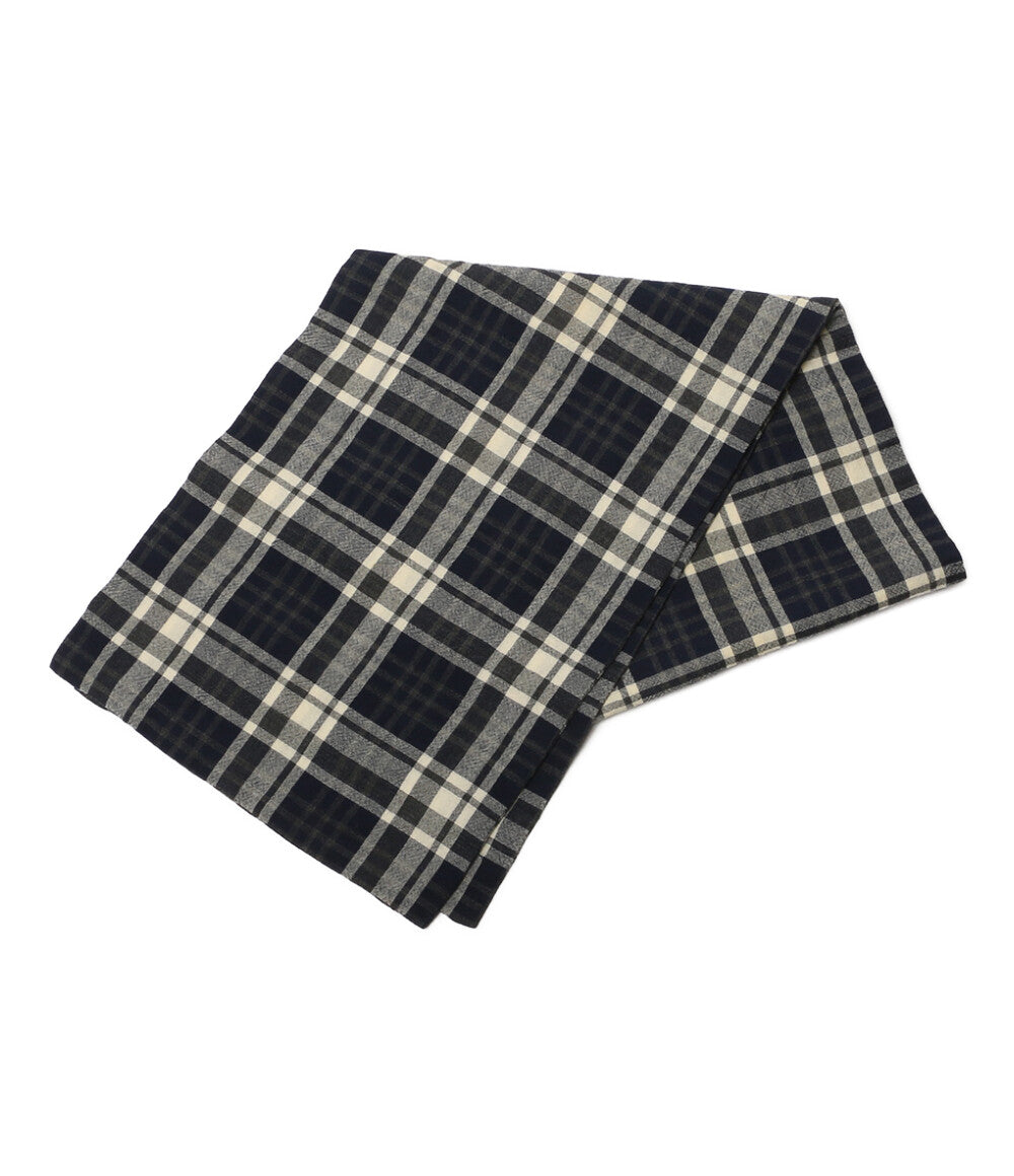 COMME des GARCONS HOMME チェックウールストール HK-054240 メンズ コムデギャルソンオム