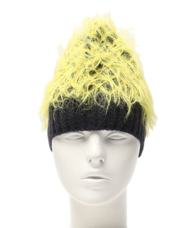 美品 CHRISTIAN STONE クリスチャンストーン ニット帽 MOHAIR KNITTED INTERNET BEANIE メンズ