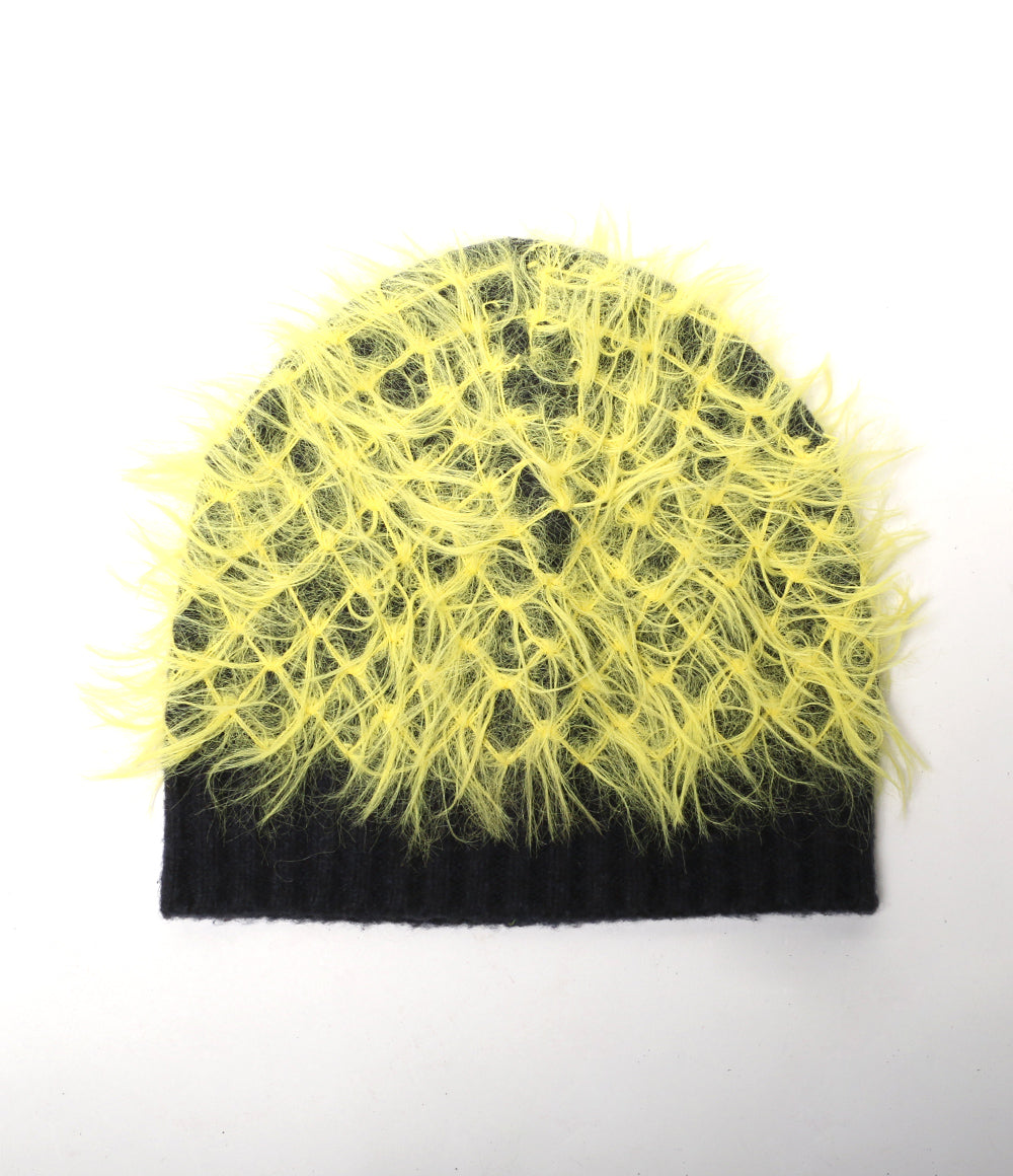 美品 CHRISTIAN STONE クリスチャンストーン ニット帽 MOHAIR KNITTED INTERNET BEANIE メンズ