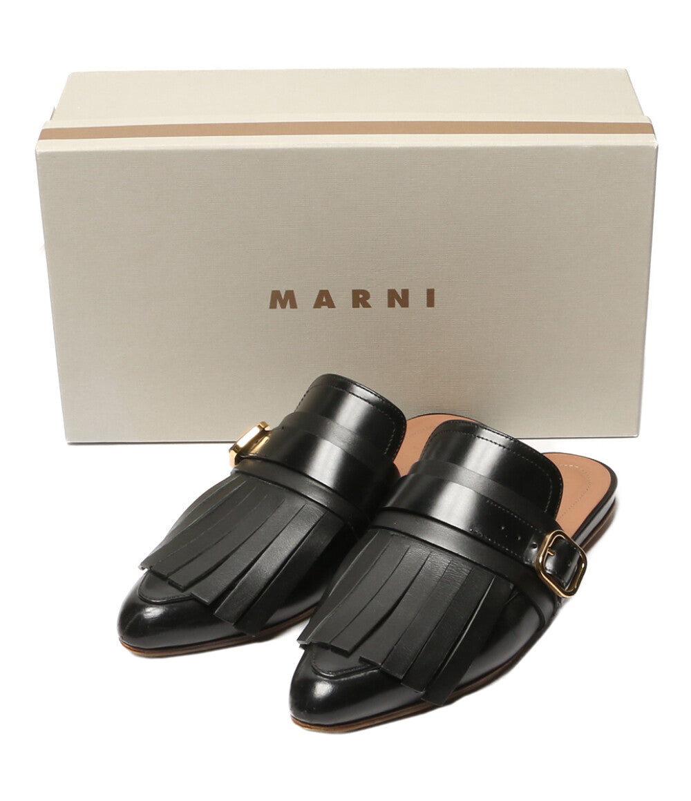 マルニ フリンジレザーミュール レディース SIZE 38 MARNI