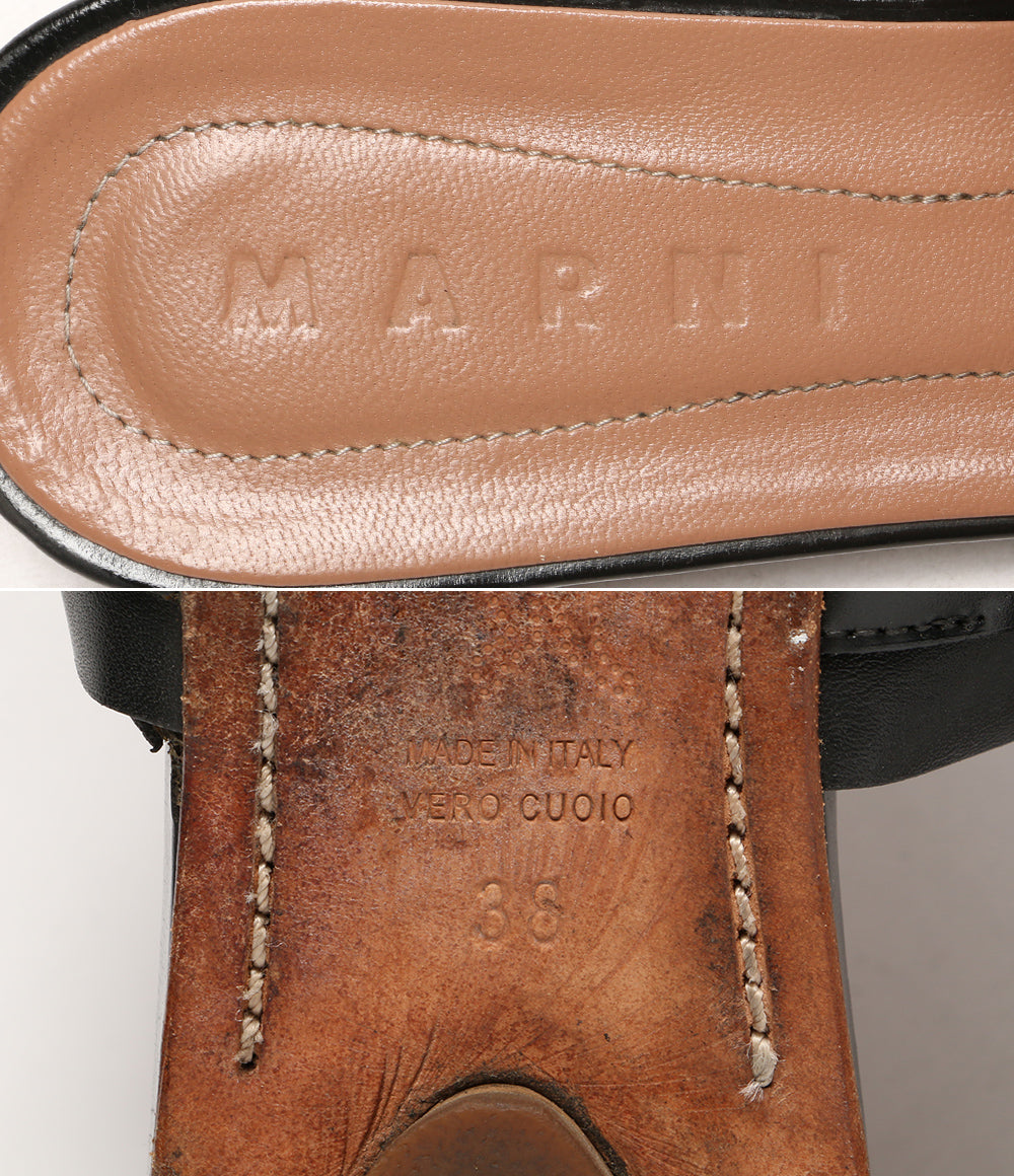 マルニ フリンジレザーミュール レディース SIZE 38 MARNI