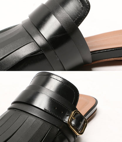 マルニ フリンジレザーミュール レディース SIZE 38 MARNI