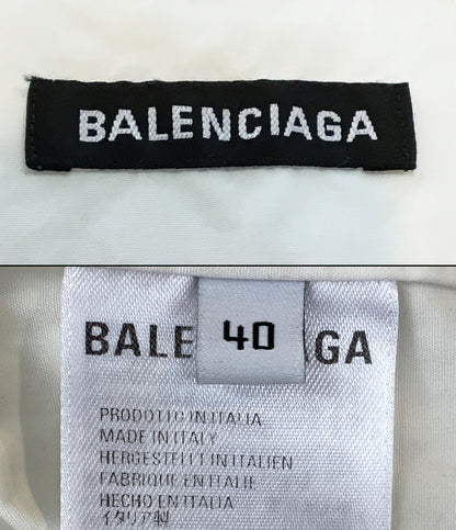 バレンシアガ CREWロゴオーバーサイズ半袖シャツ 20SS メンズ SIZE 40 BALENCIAGA