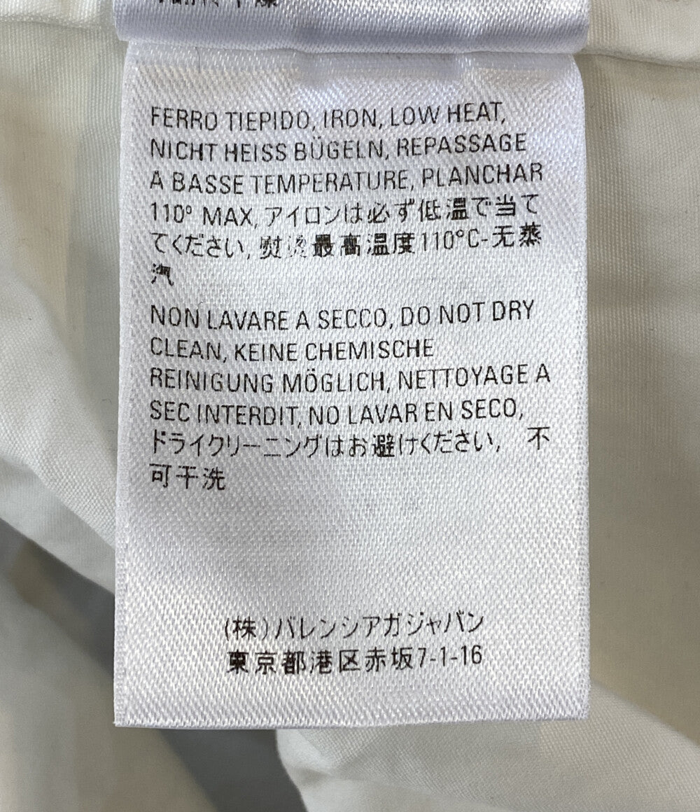 バレンシアガ CREWロゴオーバーサイズ半袖シャツ 20SS メンズ SIZE 40 BALENCIAGA