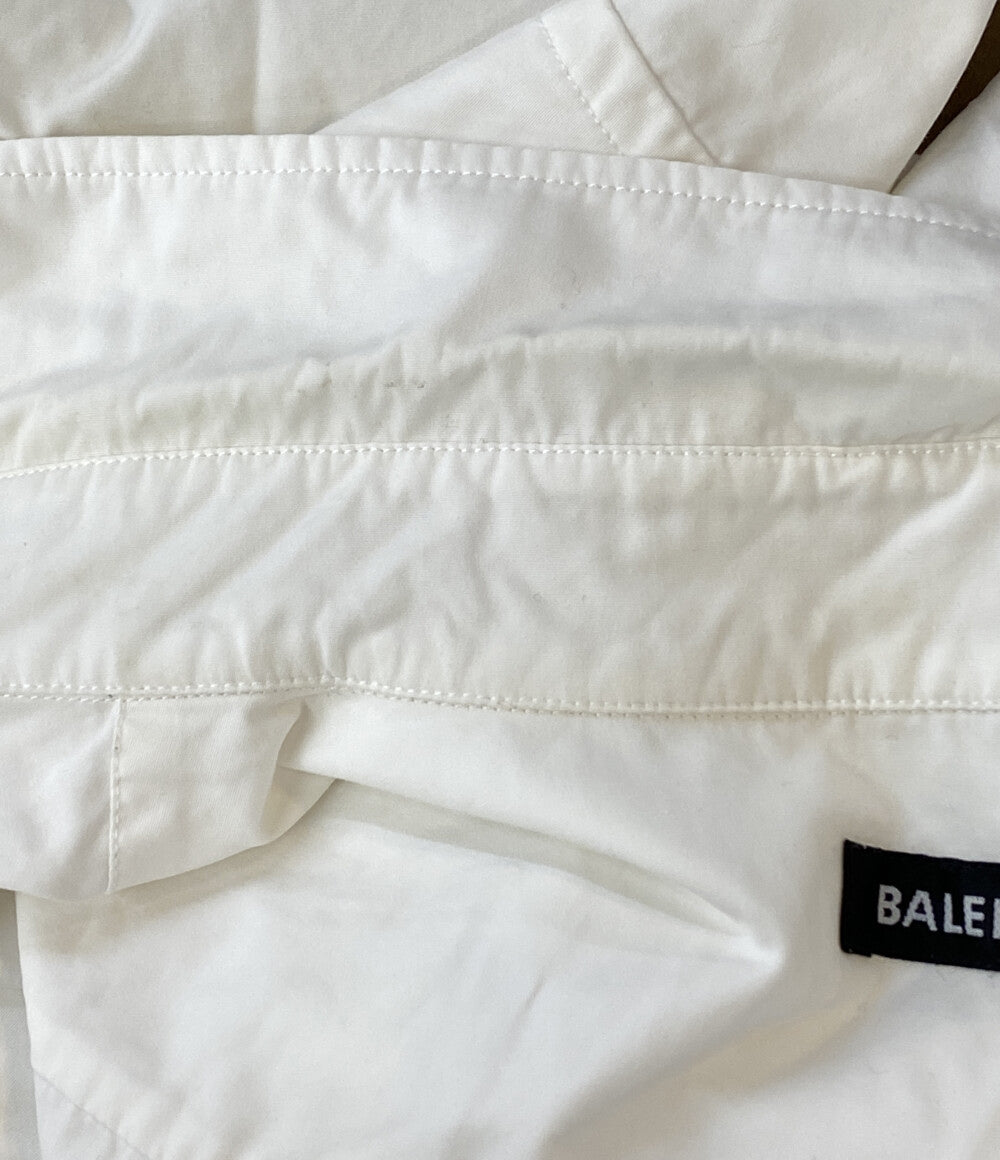 バレンシアガ CREWロゴオーバーサイズ半袖シャツ 20SS メンズ SIZE 40 BALENCIAGA