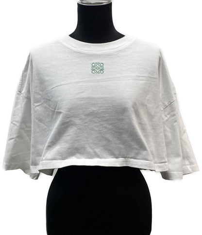 ロエベ アナグラム ワイドクロップドTシャツ レディース SIZE S LOEWE