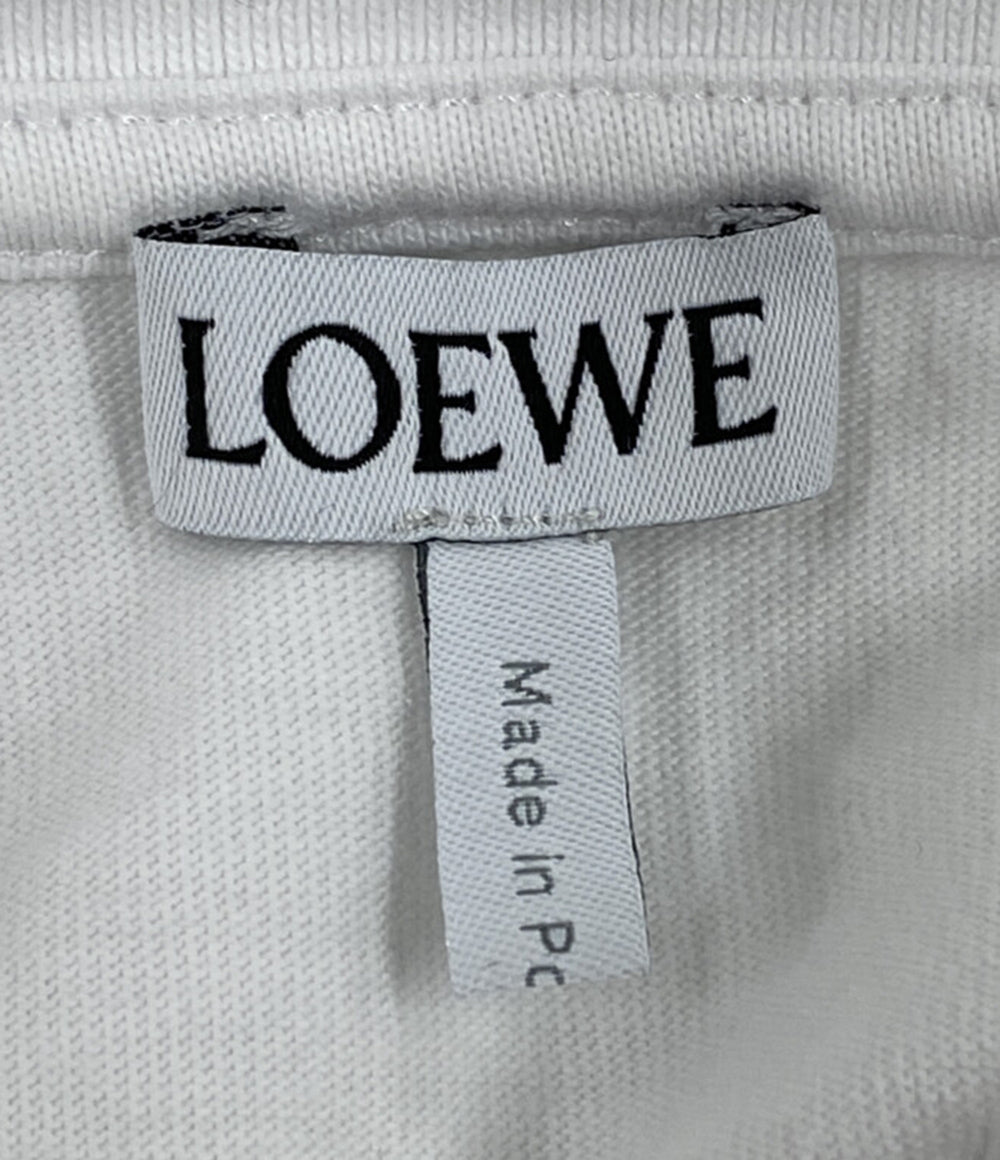 ロエベ　アナグラム　クロップド　Tシャツ LOEWE - LOEWE ロエベ♡クロップドTシャツ カットソー XS アナグラム