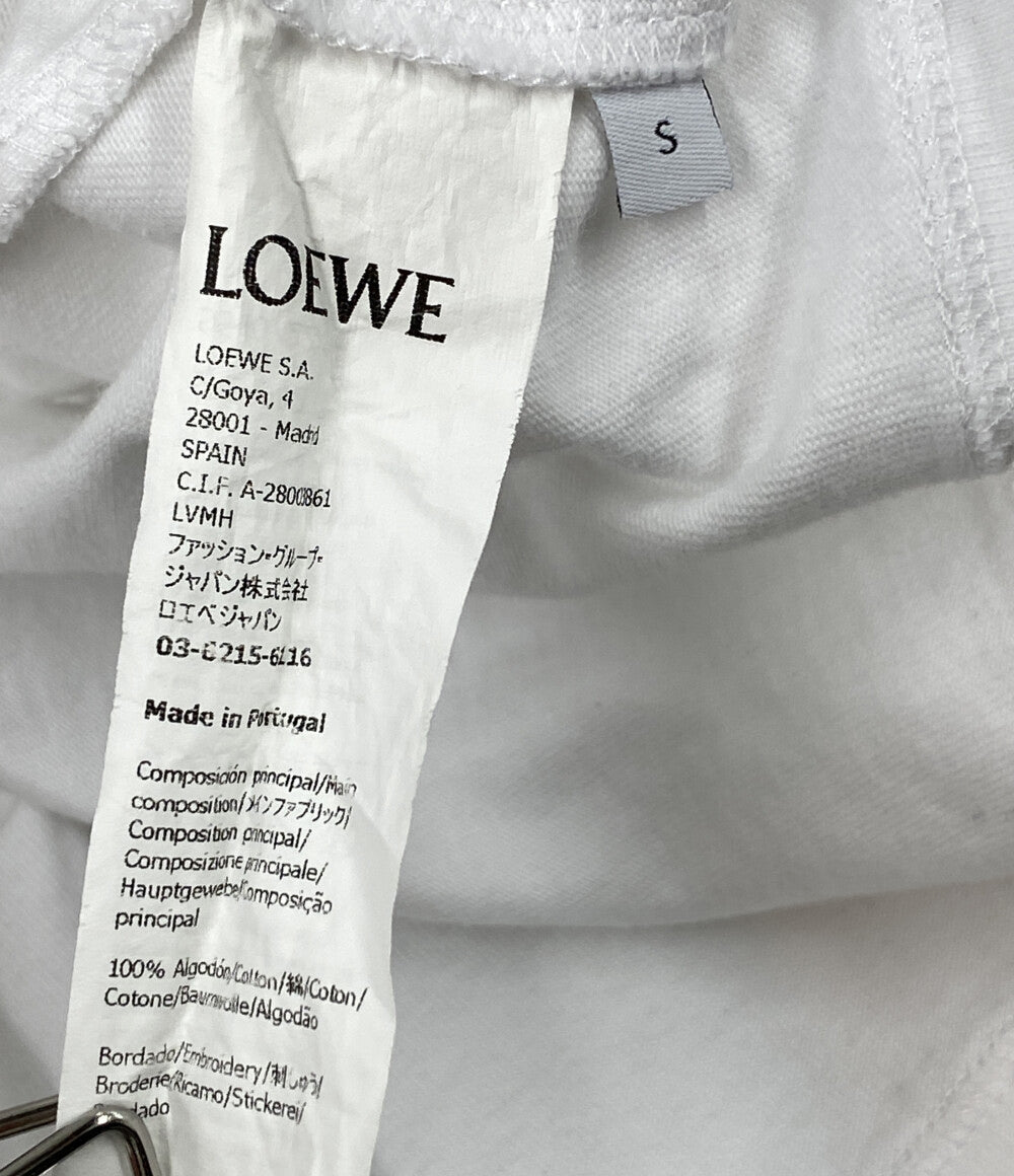 ロエベ アナグラム ワイドクロップドTシャツ レディース SIZE S LOEWE