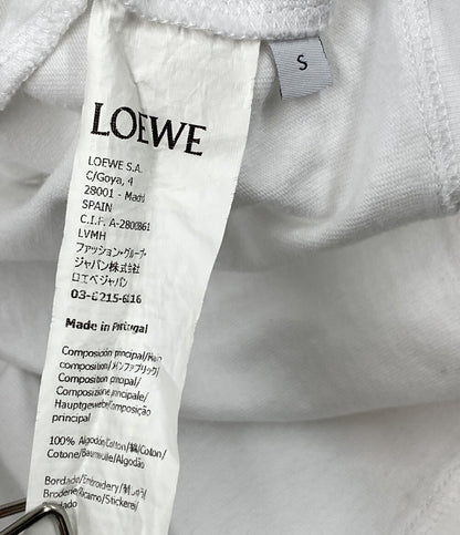 ロエベ アナグラム ワイドクロップドTシャツ レディース SIZE S LOEWE