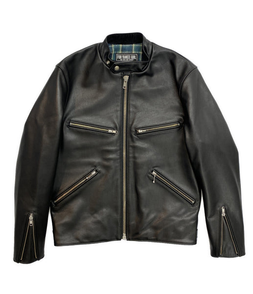 (美品) ヒステリックグラマー　シングルライダース　サイズM 新品未使用 ヒステリックグラマー レザージャケット シングル