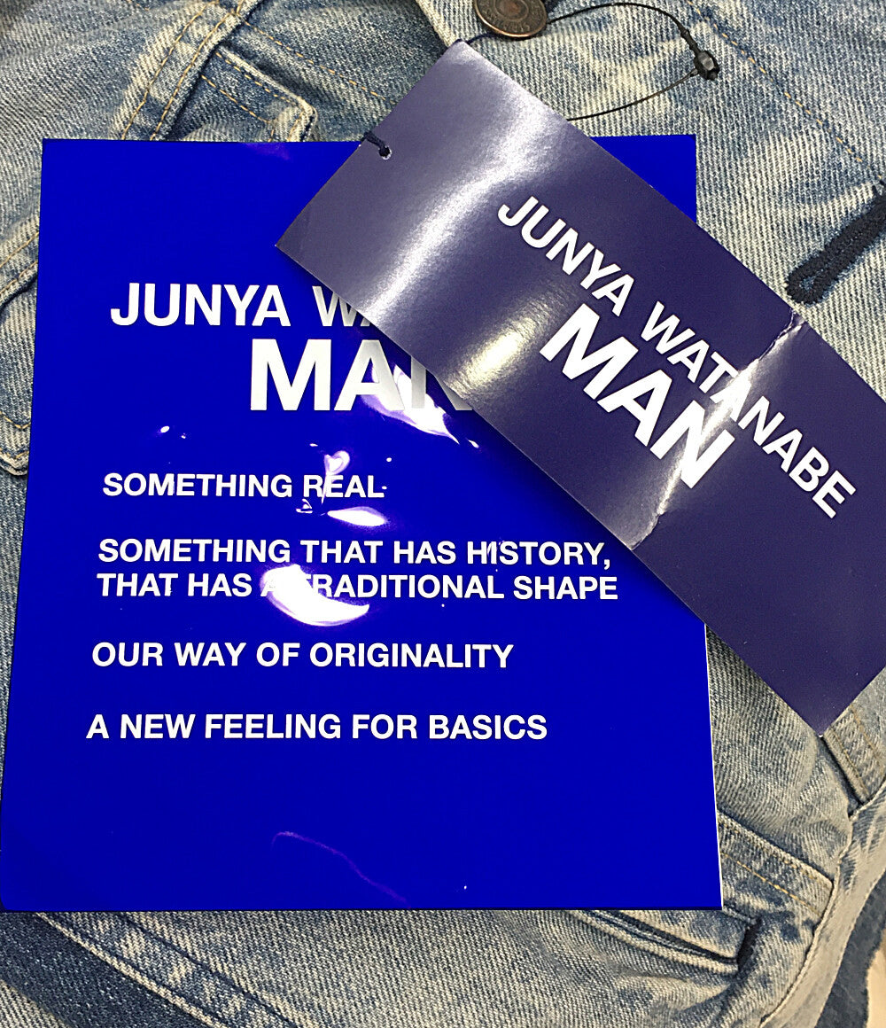 ジュンヤワタナベ マン デニムジャケット カーディガンドッキング 25SS WO-J206 メンズ SIZE XS JUNYA WATANABE MAN