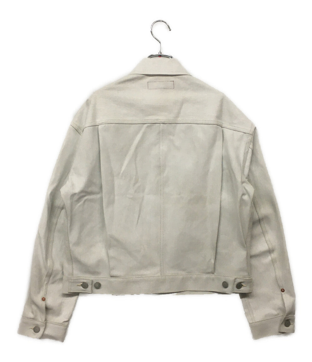 JUNYA WATANABE MAN マン デニムジャケット ペンキ加工トラッカー 25SS WO-J201 メンズ SIZE S ジュンヤワタナベ