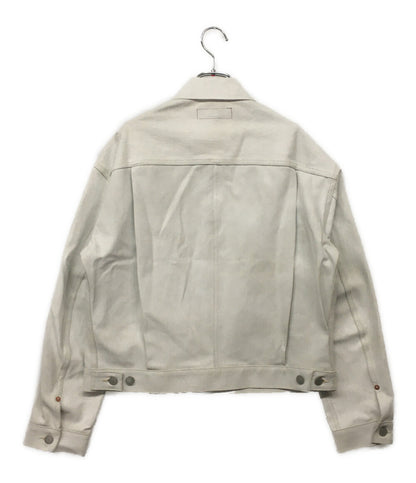 JUNYA WATANABE MAN マン デニムジャケット ペンキ加工トラッカー 25SS WO-J201 メンズ SIZE S ジュンヤワタナベ