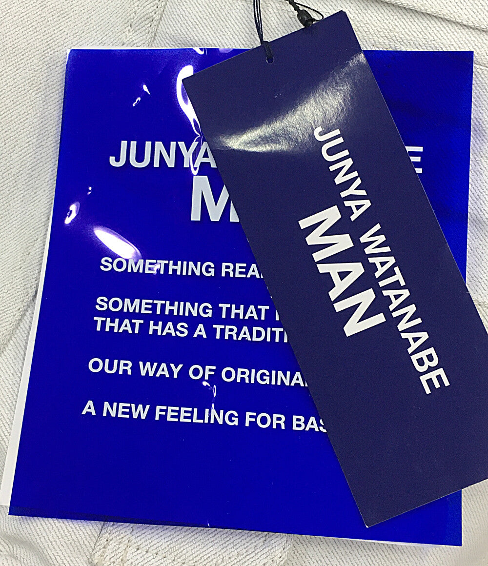 ジュンヤワタナベ マン デニムジャケット ペンキ加工トラッカー 25SS WO-J201 メンズ SIZE S JUNYA WATANABE MAN
