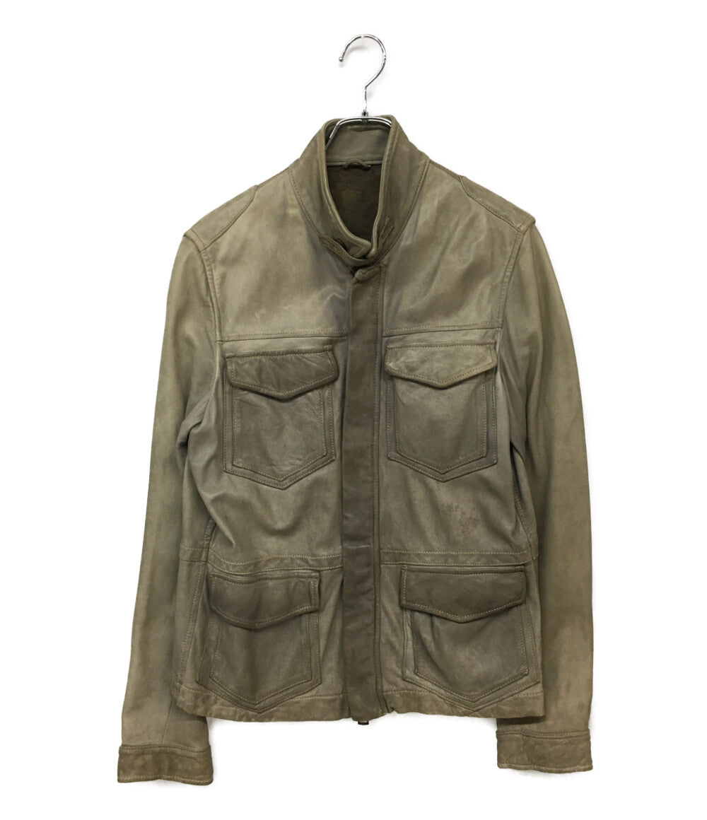 GIORGIO BRATO ラムレザージャケット メンズ SIZE 44 ジョルジオブラット