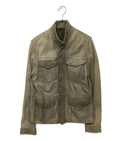 GIORGIO BRATO ラムレザージャケット メンズ SIZE 44 ジョルジオブラット