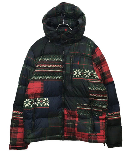ポロ・ラルフローレン 美品 ダウンジャケット パッチワーク 24AW メンズ SIZE XL POLO RALPH LAUREN