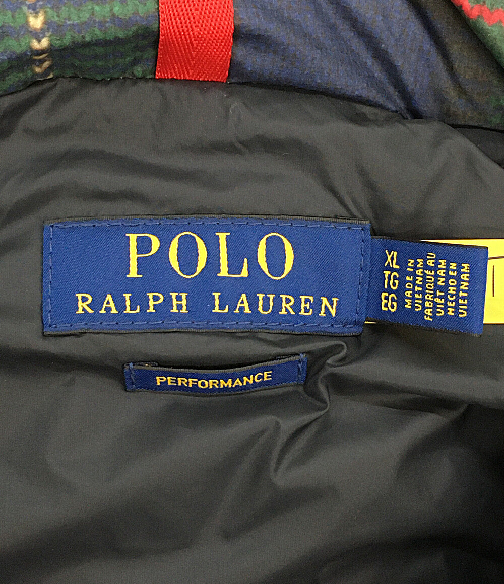 ポロ・ラルフローレン 美品 ダウンジャケット パッチワーク 24AW メンズ SIZE XL POLO RALPH LAUREN