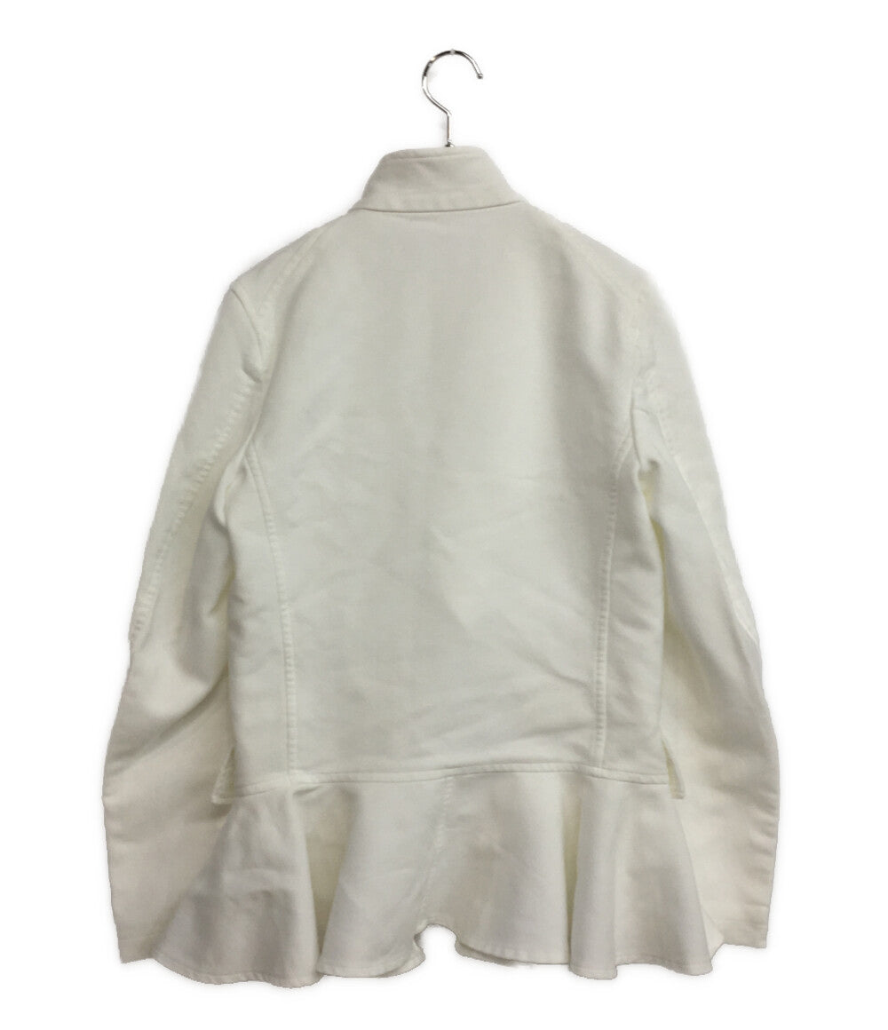 コムデギャルソンシャツ テーラードジャケット ポリ縮絨裾フレアジャケット 23SS FK-J002 メンズ SIZE XS COMME des GARCONS SHIRT