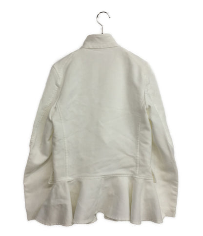コムデギャルソンシャツ テーラードジャケット ポリ縮絨裾フレアジャケット 23SS FK-J002 メンズ SIZE XS COMME des GARCONS SHIRT