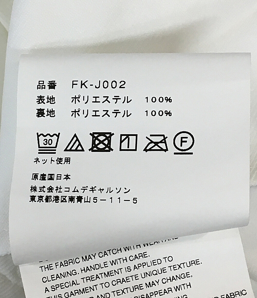 コムデギャルソンシャツ テーラードジャケット ポリ縮絨裾フレアジャケット 23SS FK-J002 メンズ SIZE XS COMME des GARCONS SHIRT