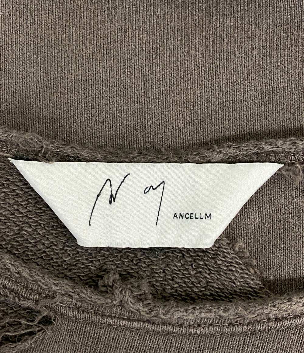 アンセルム カットオフクラッシュプルオーバースウェット 23AW メンズ SIZE 1 ANCELLM