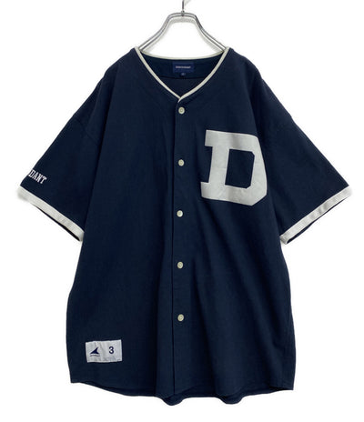 DESCENDANT ベースボールシャツ BLEEK BASEBALL JERSEY NAVY 25SS メンズ SIZE 3 ディセンダント