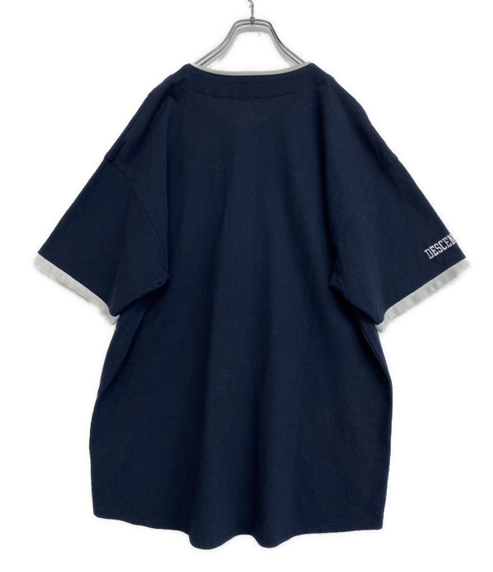 ディセンダント ベースボールシャツ BLEEK BASEBALL JERSEY NAVY 25SS メンズ SIZE 3 DESCENDANT