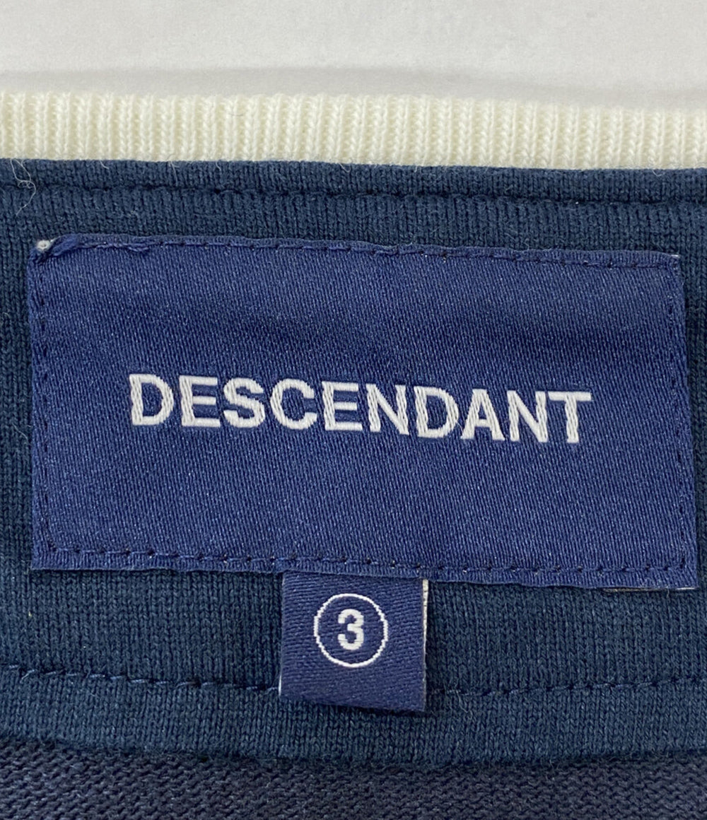 DESCENDANT ベースボールシャツ BLEEK BASEBALL JERSEY NAVY 25SS メンズ SIZE 3 ディセンダント