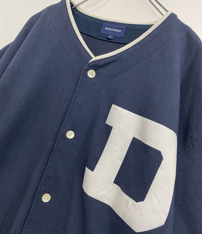 DESCENDANT ベースボールシャツ BLEEK BASEBALL JERSEY NAVY 25SS メンズ SIZE 3 ディセンダント