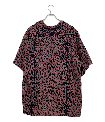 WACKO MARIA レオパード半袖シャツ オープンカラー メンズ SIZE L ワコマリア