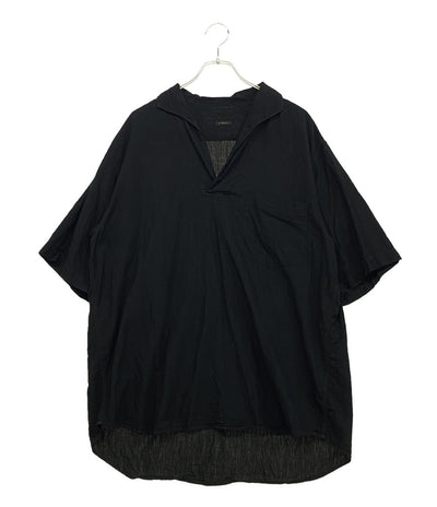 COMOLI コモリ スキッパー半袖シャツ ベタシャン 22ss メンズ SIZE 3
