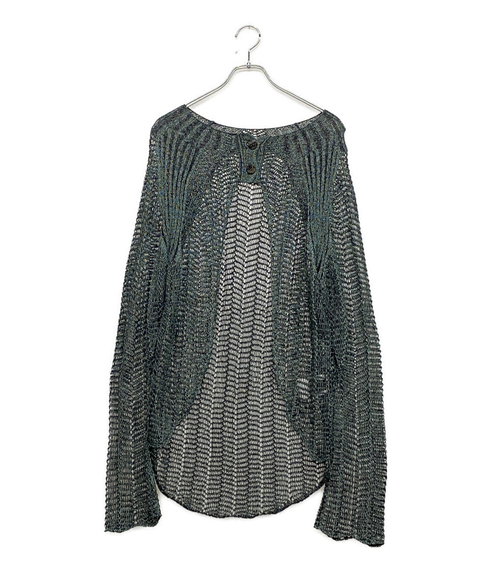 anthema アンセム エー ハイネックメッシュカーディガン メンズ SIZE 1