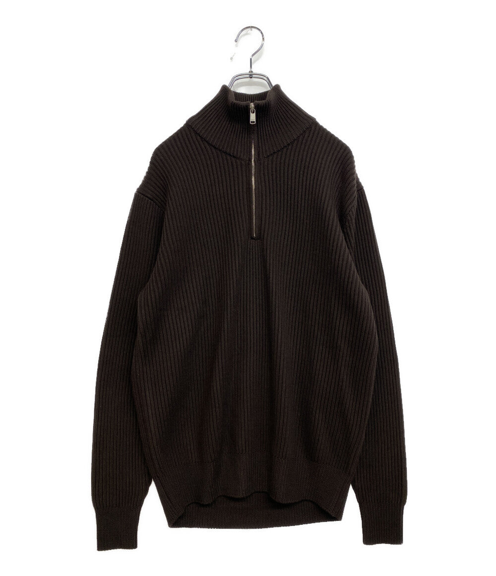 美品 nonnative 長袖ニット ハーフジップ DWELLER HALF ZIP SWEATER