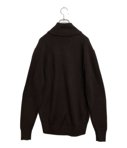 美品 nonnative 長袖ニット ハーフジップ DWELLER HALF ZIP SWEATER 24AW NN-K4503 メンズ SIZE 1 ノンネイティブ