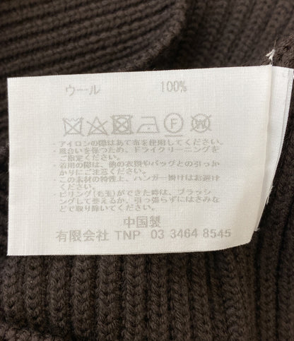 美品 nonnative 長袖ニット ハーフジップ DWELLER HALF ZIP SWEATER 24AW NN-K4503 メンズ SIZE 1 ノンネイティブ