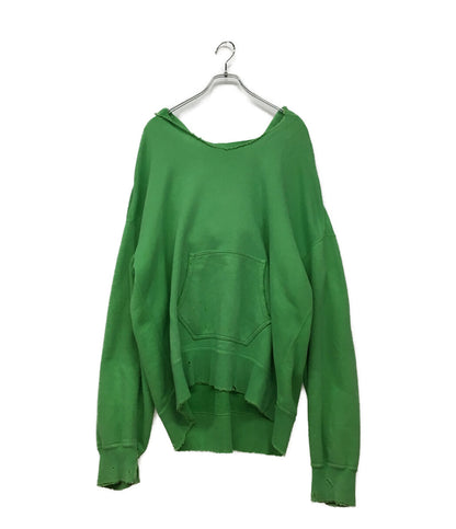 ANCELLM アンセルム スウェットパーカー DYED DAMAGE HOODIE 23ss メンズ SIZE 2