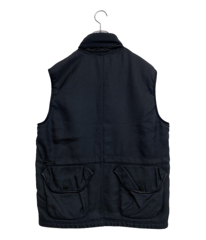 ストーンアイランド ベスト MODFIED PANAMA NYLON LEATHER VEST 中綿 メンズ SIZE L STONE ISLAND