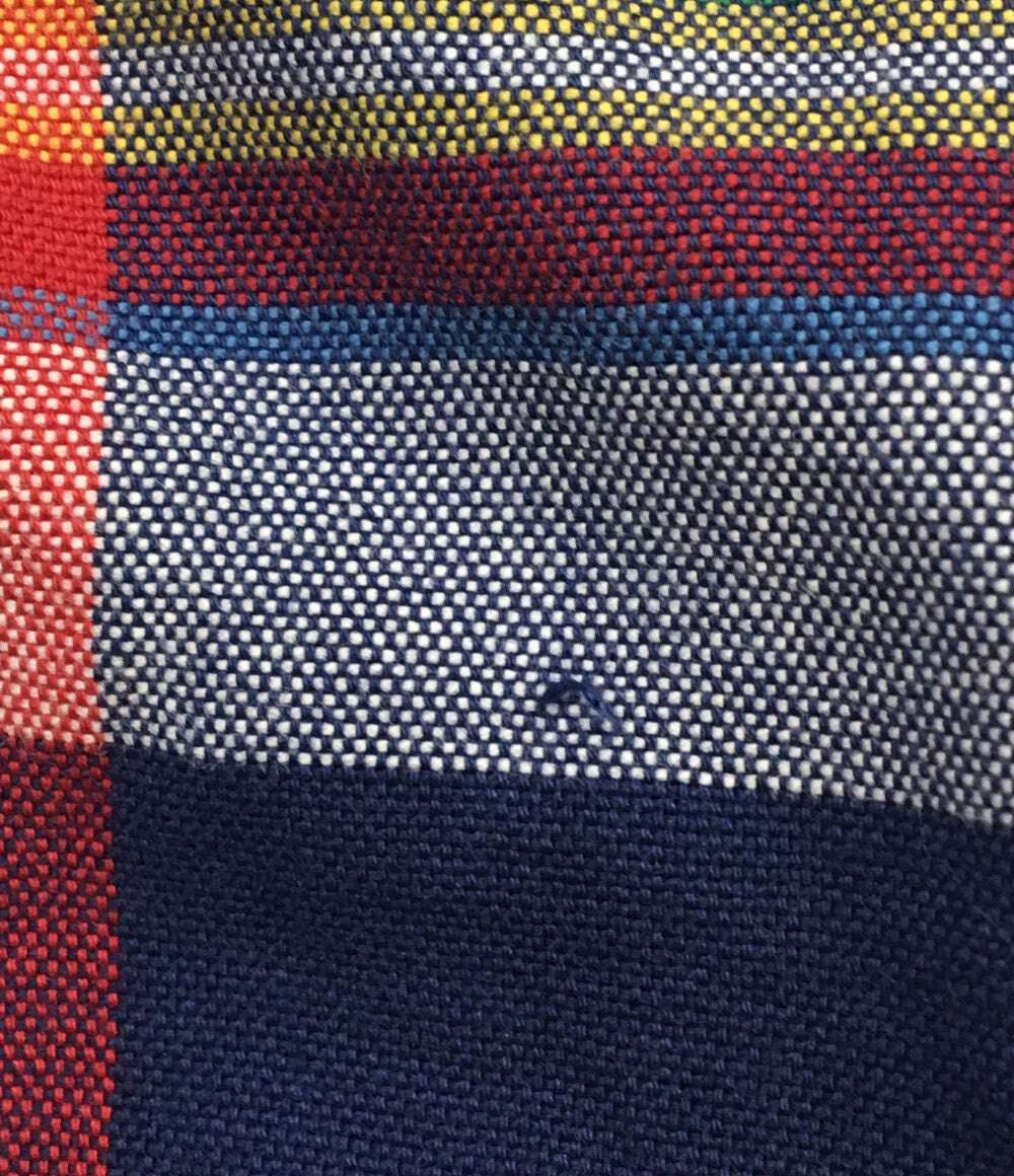 ポロ・ラルフローレン 長袖シャツ CLASSIC FIT PLAID OXFORD WORKSHIRT メンズ SIZE M POLO RALPH LAUREN