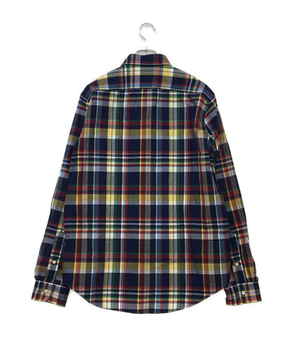 ポロ・ラルフローレン 長袖シャツ CLASSIC FIT PLAID OXFORD WORKSHIRT メンズ SIZE M POLO RALPH LAUREN