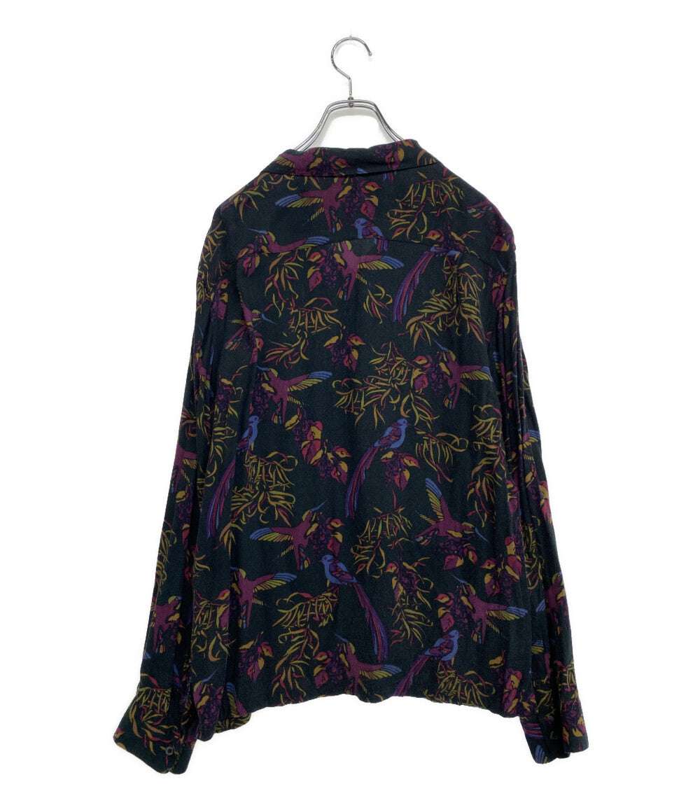 シュプリーム 訳あり 長袖シャツ Birds Of Paradise Rayon Shirt 16AW メンズ SIZE M Supreme