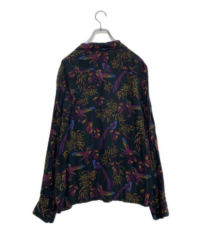 シュプリーム 訳あり 長袖シャツ Birds Of Paradise Rayon Shirt 16AW メンズ SIZE M Supreme